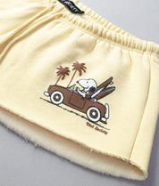 Peanuts Snoopy Gone Surfing Puff Womens Matching Set - - Riot Society