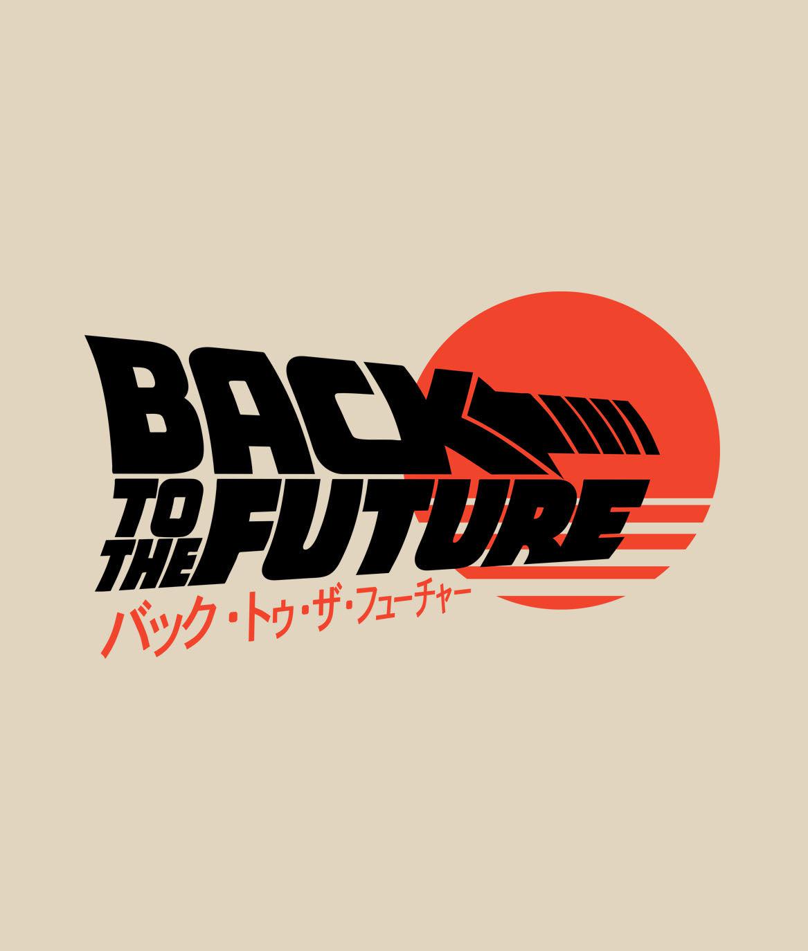 Back to the Future Kanji Mens Hoodie - - Riot Society