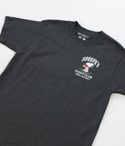 Peanuts Snoopy's Fight Club Undefeated Distressed Heavyweight Boxy Mens T-Shirt - Vintage Black - - Riot Society