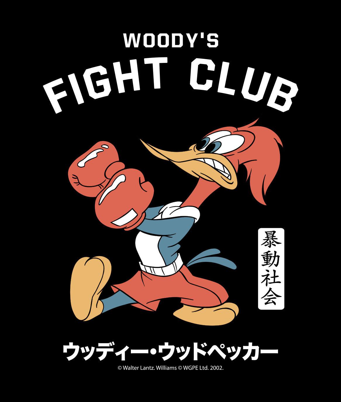 Woody Woodpecker's Fight Club Boys Hoodie - - Riot Society