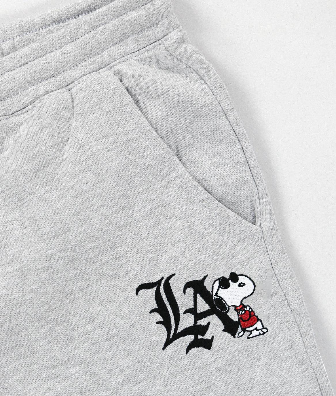 Peanuts Snoopy LA Chill Embroidered Unisex Joggers - - Riot Society