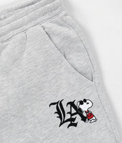 Peanuts Snoopy LA Chill Embroidered Unisex Joggers - - Riot Society