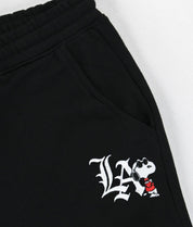 Peanuts Snoopy LA Chill Embroidered Mens Joggers - - Riot Society