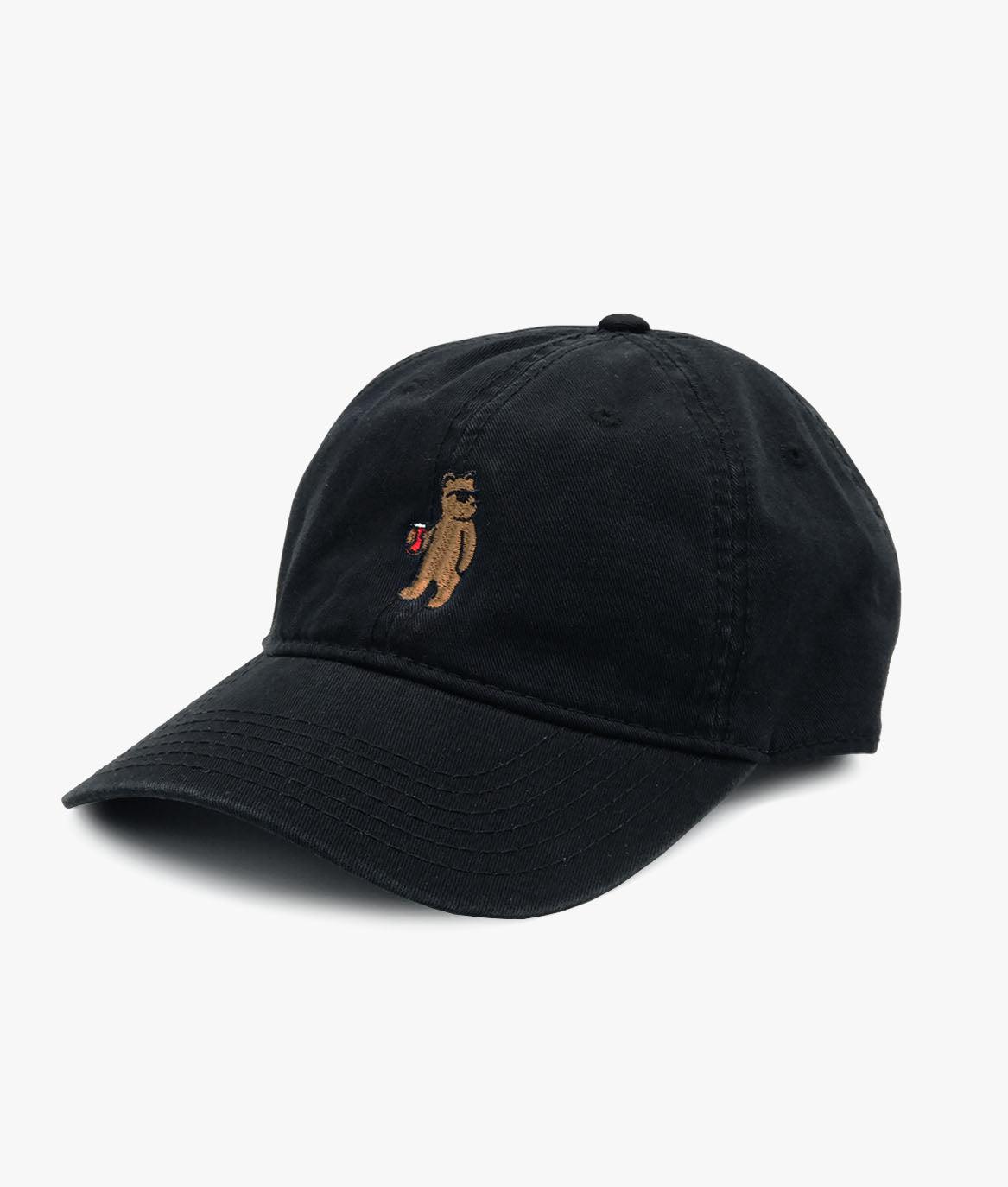 Riot Bear Embroidered Dad Hat - - Riot Society