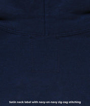 Tiger Cherry Blossoms Puff Womens Hoodie - Navy - - Riot Society