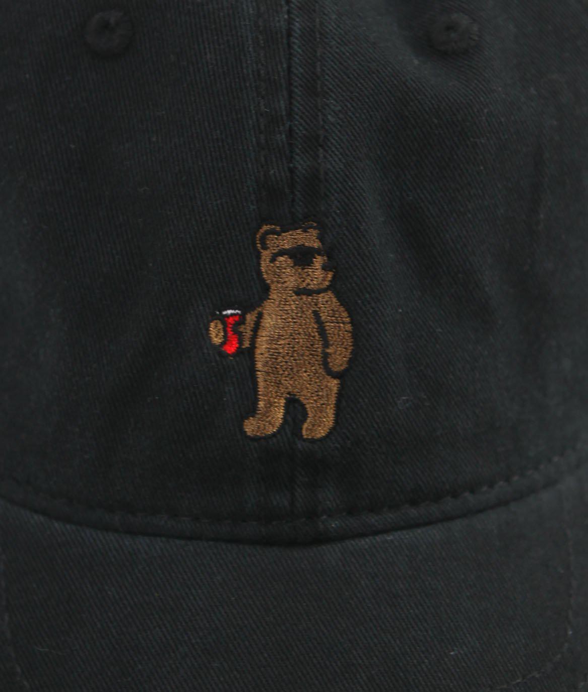 Riot Bear Embroidered Dad Hat - - Riot Society