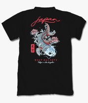 Japan Koi Lotus Kids Tee