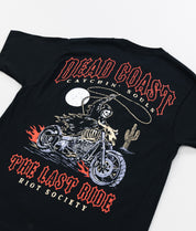 Rodeo Reaper Dead Coast Heavyweight Boxy Mens T-Shirt - Jet Black