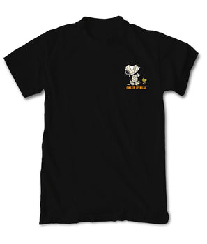 Peanuts Snoopy & Woodstock Mummy Mens T-Shirt