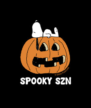 Peanuts Snoopy Pumpkin Womens Tee