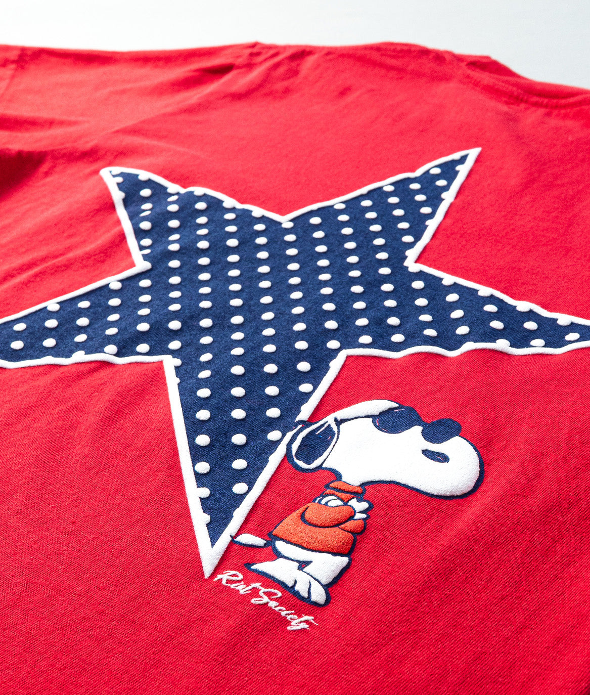 Peanuts Snoopy USA Puff Womens Matching Set - Red