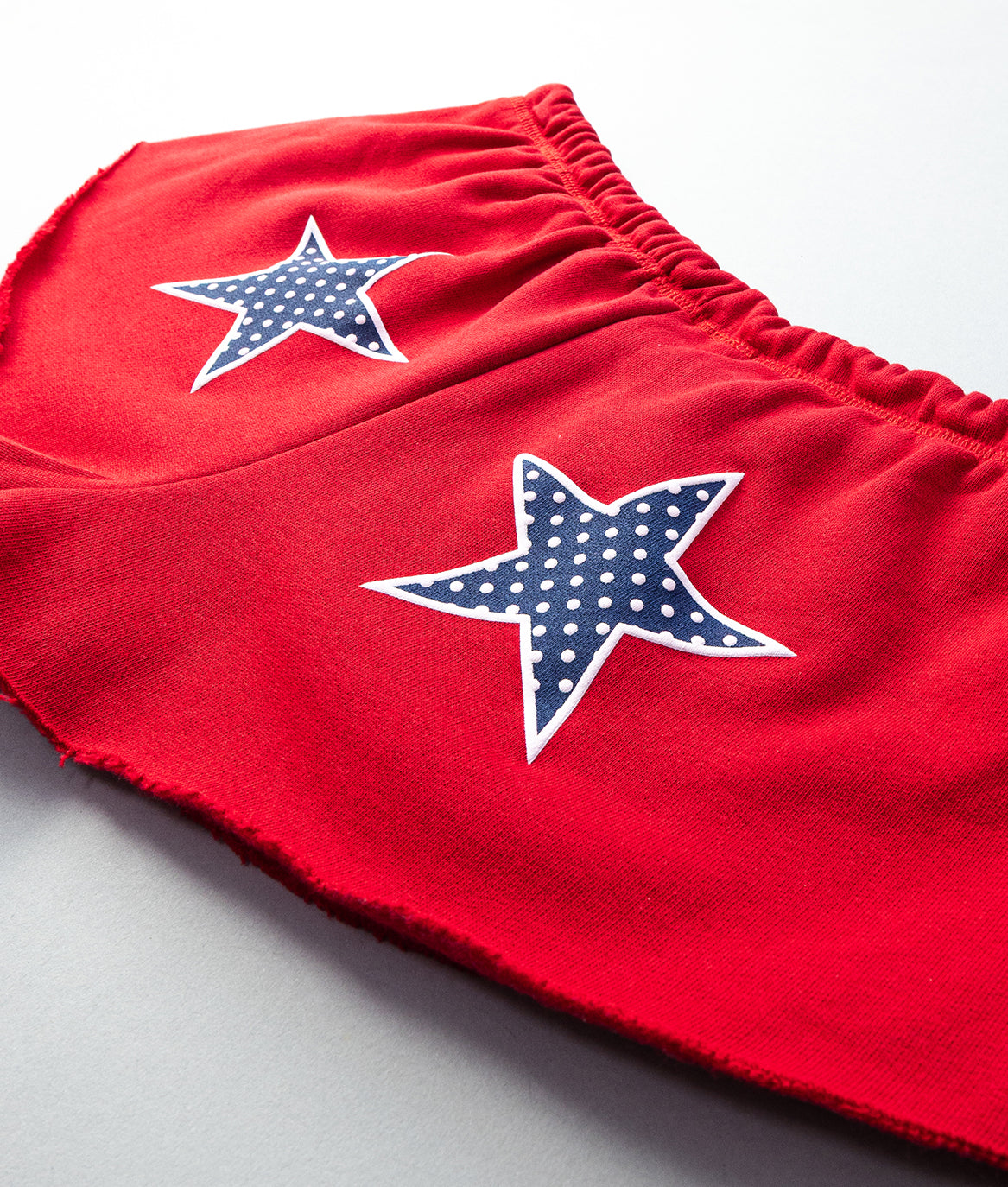Peanuts Snoopy USA Womens Puff Shorts - Red