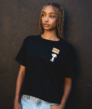 Peanuts Snoopy Boo Womens Tee