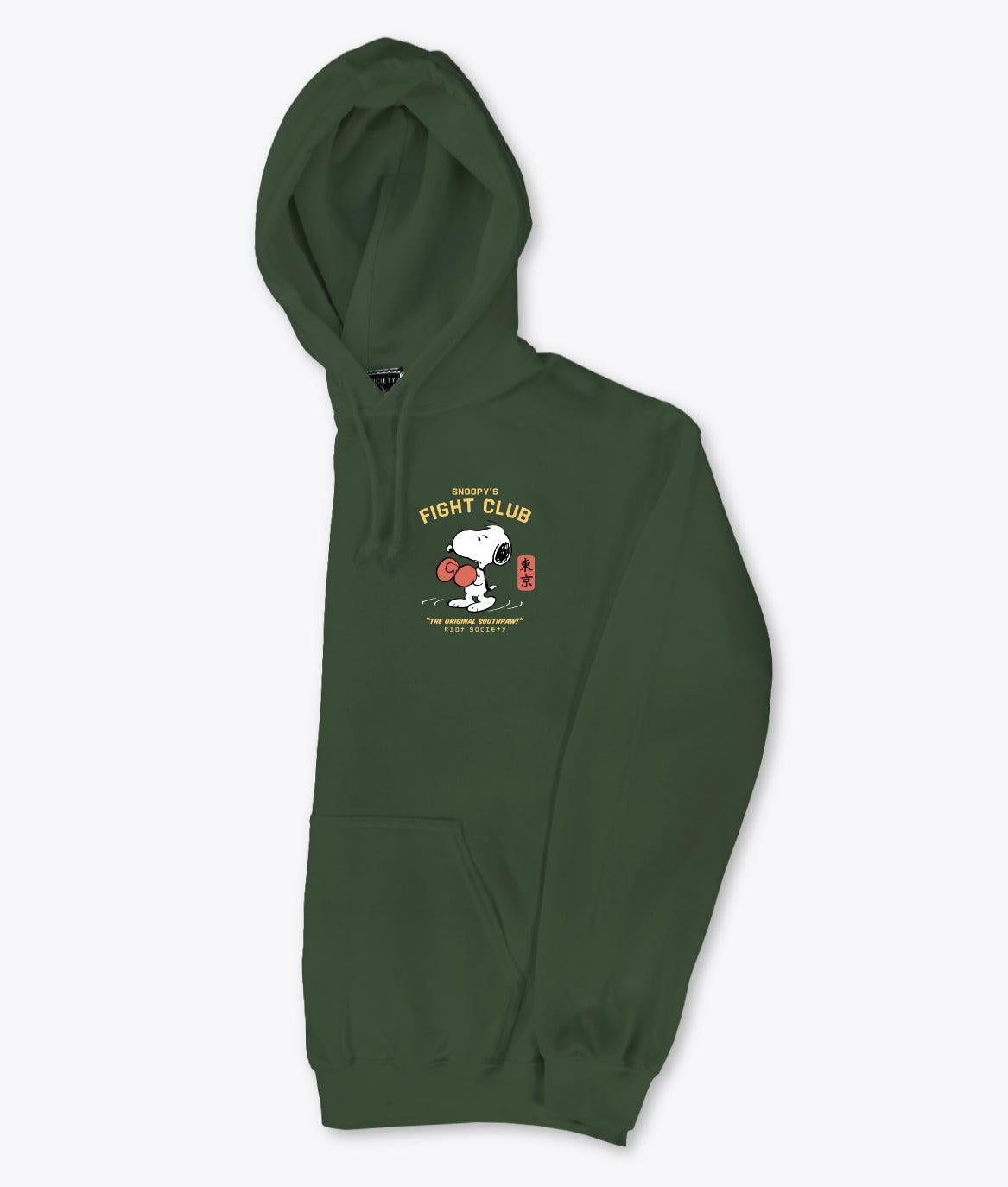 Peanuts Snoopy's Fight Club Mens Hoodie - - Riot Society