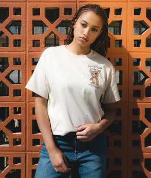 Dro x Riot Society Snitches Get Stitches Womens Tee - S - Riot Society