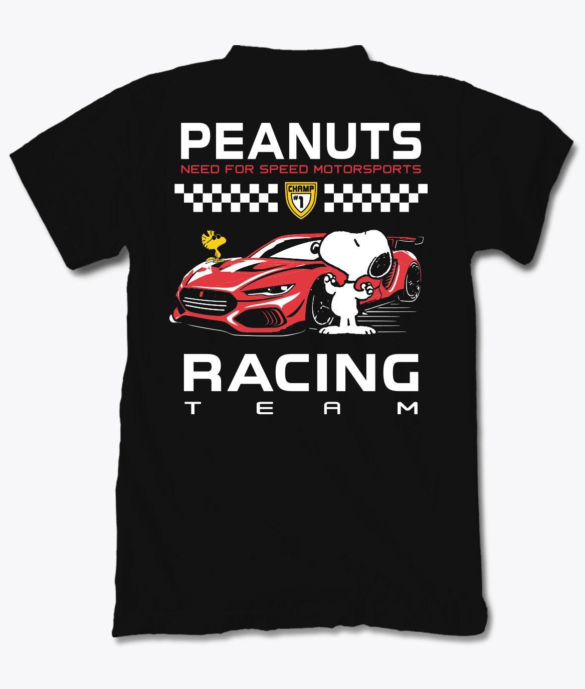 Peanuts Snoopy & Woodstock Racing Team Kids Tee - S - Riot Society