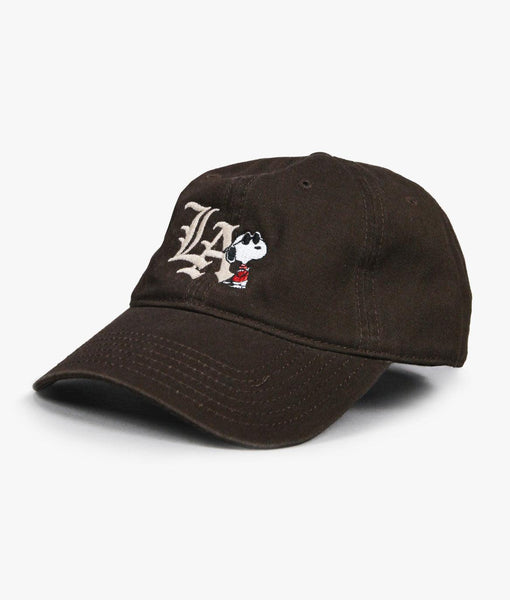 【しゅわっち】PMCV peanuts gang low cap Peanuts Snoopy LA Chill Embroidered Dad Hat – Riot Society Clothing