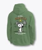 Peanuts Snoopy's Gym Club Mens Hoodie - S - Riot Society