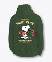 Peanuts Snoopy's Fight Club Mens Hoodie - S - Riot Society