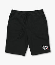 Peanuts Snoopy LA Chill Embroidered Mens Fleece Shorts - S - Riot Society