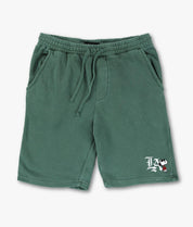 Peanuts Snoopy LA Chill Embroidered Mens Fleece Shorts - S - Riot Society