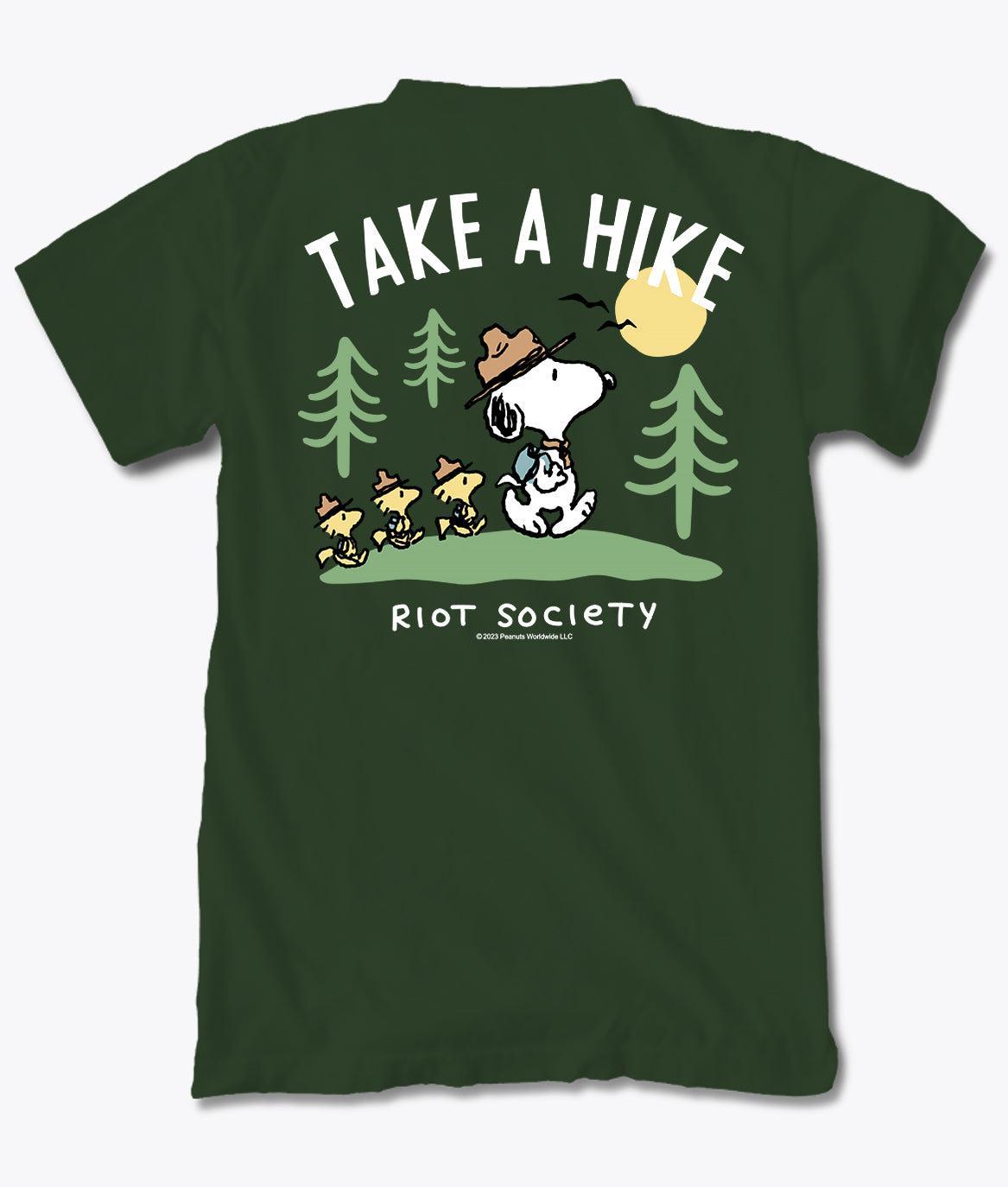 Peanuts Snoopy Take a Hike Mens T-Shirt - S - Riot Society