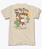 Peanuts Not My First Rodeo Mens T-Shirt - S - Riot Society