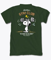 Peanuts Snoopy's Gym Club Mens T-Shirt - S - Riot Society