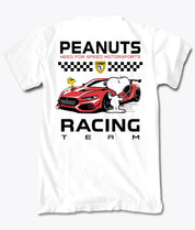 Peanuts Snoopy & Woodstock Racing Team Mens T-Shirt - S - Riot Society