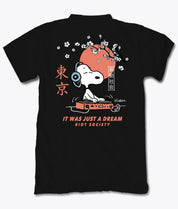 Peanuts Snoopy Japan DJ Mens T-Shirt - S - Riot Society