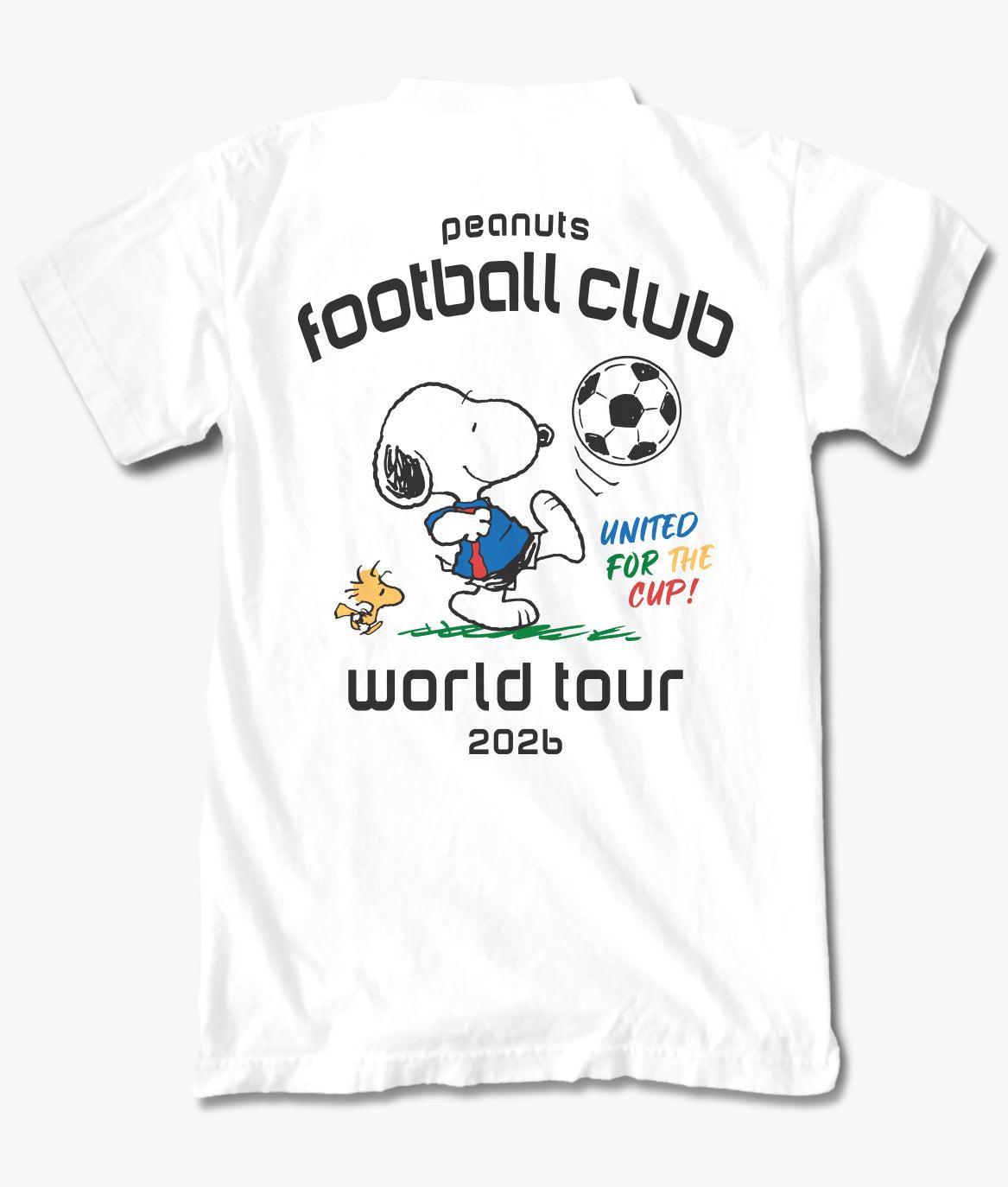 Peanuts Snoopy & Woodstock FC Soccer Mens T-Shirt - S - Riot Society