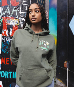Peanuts Snoopy Take a Hike Womens Hoodie - S - Riot Society