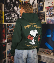 Peanuts Snoopy's Fight Club Womens Hoodie - S - Riot Society