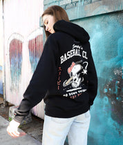 Peanuts Snoopy's Baseball Club Womens Hoodie - S - Riot Society