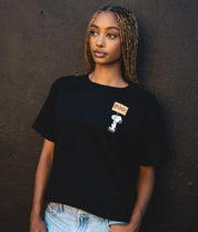 Peanuts Snoopy Boo Womens Tee - S - Riot Society
