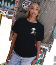 Peanuts Snoopy & Woodstock Mummy Womens Tee - S - Riot Society