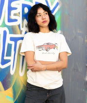 Peanuts Snoopy Classic Car Boyfriend Tee - S - Riot Society