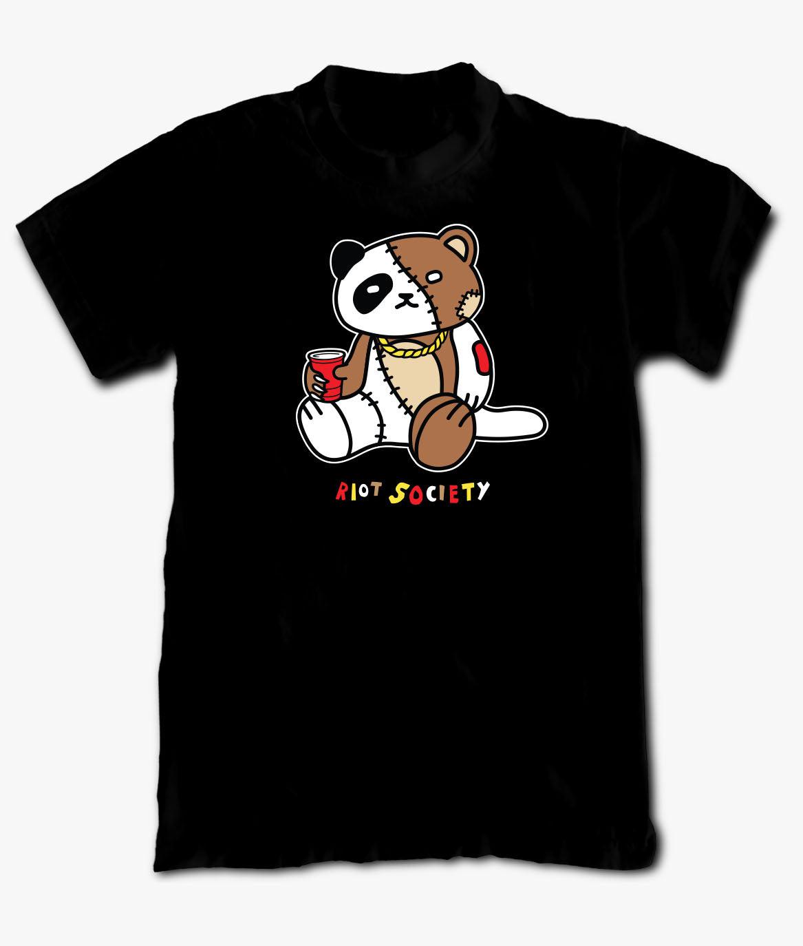 Sugee Panda Bear Teddy Boys Tee - S - Riot Society