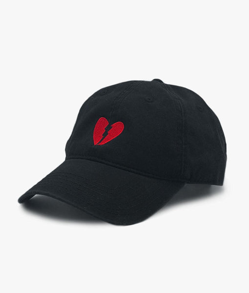 Broken Heart Embroidered Dad Hat