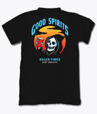 Good Spirits Reaper Mens T-Shirt - S - Riot Society