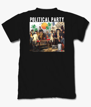 Tropical Political Party Mens T-Shirt - S - Riot Society