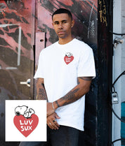 Peanuts Snoopy Luv Sux Mens T-Shirt - S - Riot Society