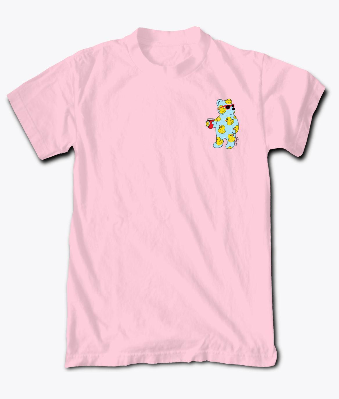 Rubber Ducky Bear Mens T-Shirt - S - Riot Society