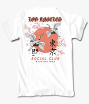 Los Angeles Cranes Social Club Mens T-Shirt - S - Riot Society
