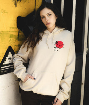 Geisha Skull DJ Womens Hoodie - S - Riot Society