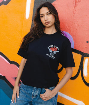 The Last Fiesta Vaquera Cowgirl Womens Tee - S - Riot Society