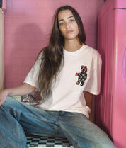 Mushroom Bear Womens Tee - S - Riot Society