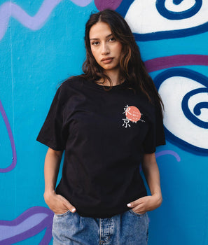 Geisha Samurai Katana Womens Tee - S - Riot Society