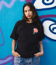Geisha Samurai Katana Womens Tee - S - Riot Society