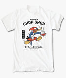 Woody Woodpecker's Chop Shop Boys Tee - S - Riot Society